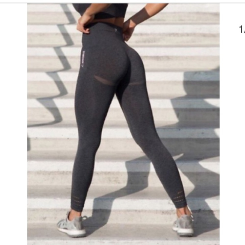 Gymshark Original Seamless Black Marl